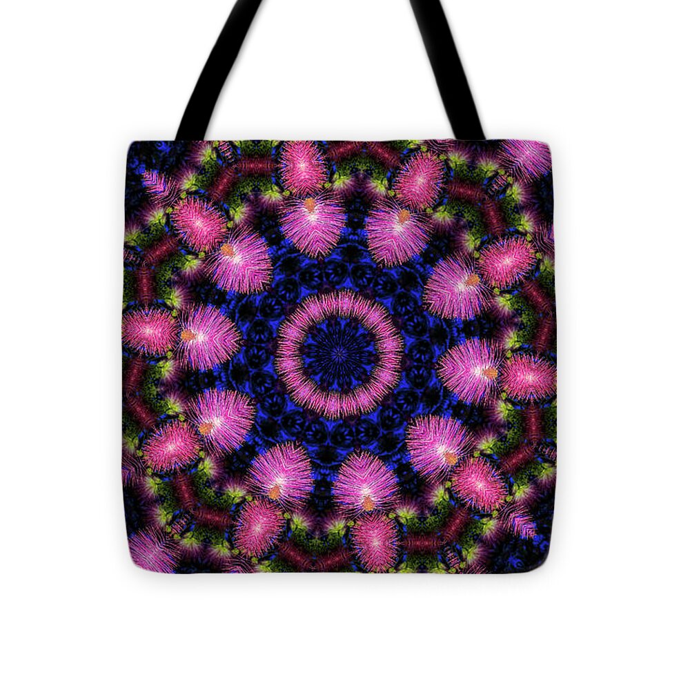 Wild Feathery Desert Mandala - Tote Bag