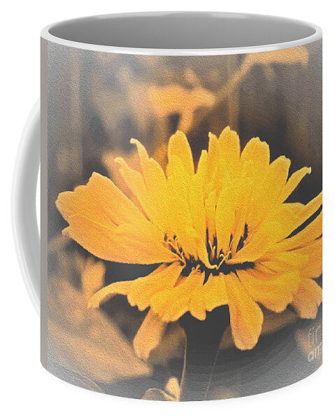 Yellow Soft colored Flower - Mug