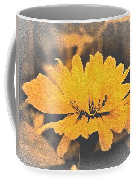 Yellow Soft colored Flower - Mug